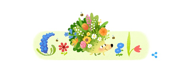 Spring 2021 Google Doodle